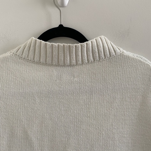 Alp N Rock Off White Patrice V-Neck Sweater Vest Size M - Picture 7 of 8